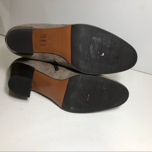 Aquatalia gray suede ankle boots size 9 - Picture 8 of 8